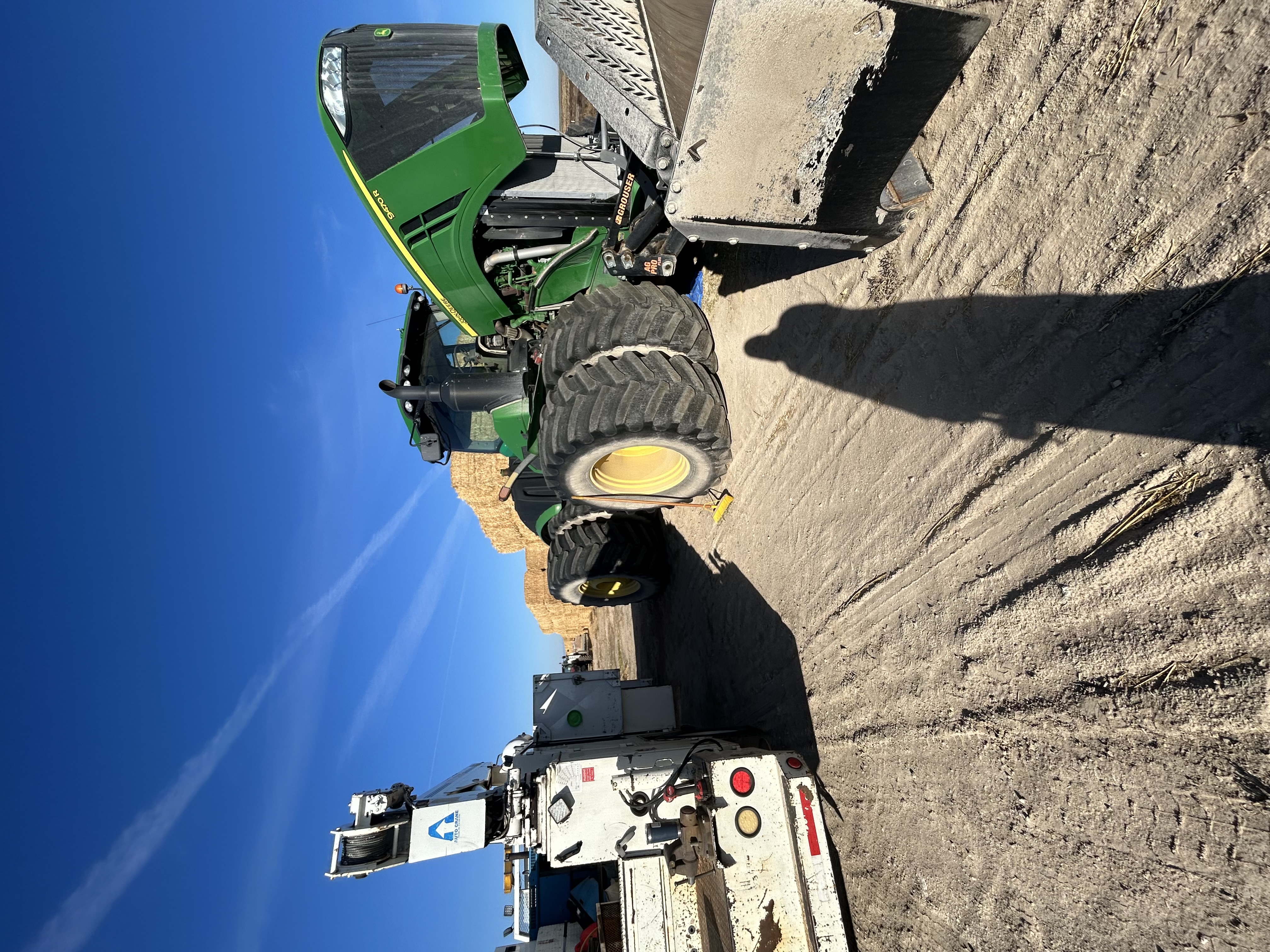 Tractor repair at the farm